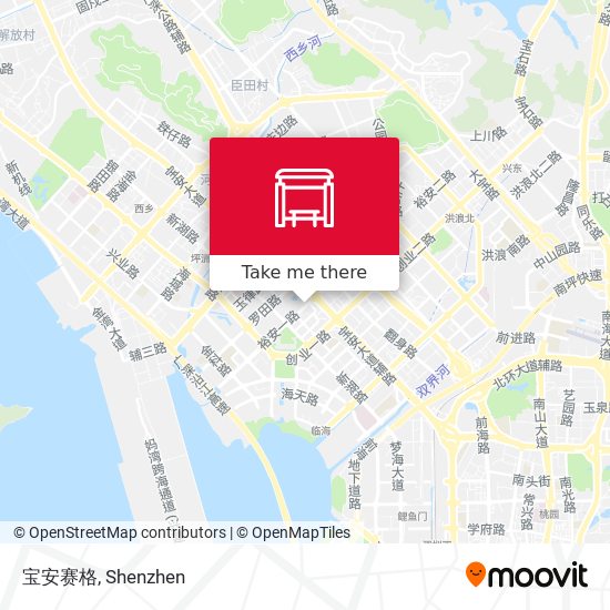 宝安赛格 map