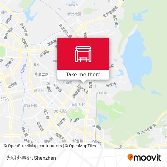 光明办事处 map
