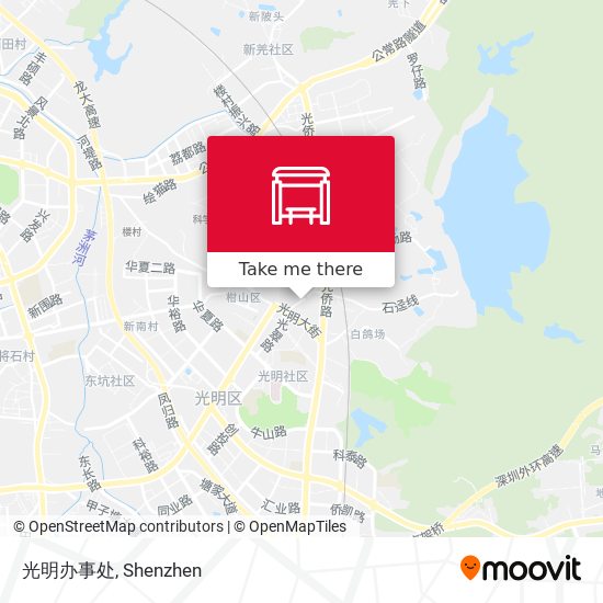 光明办事处 map