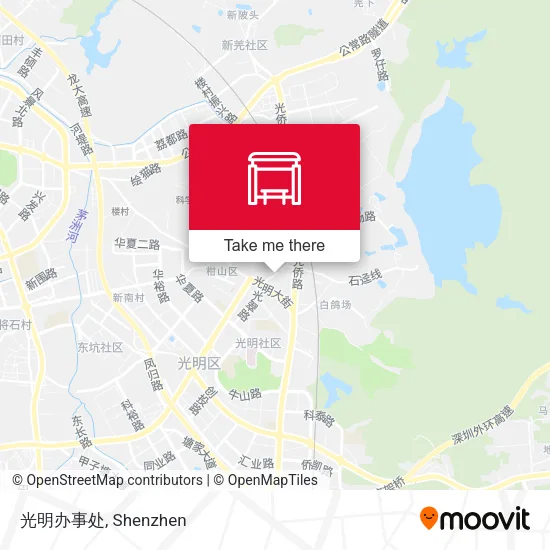光明办事处 map