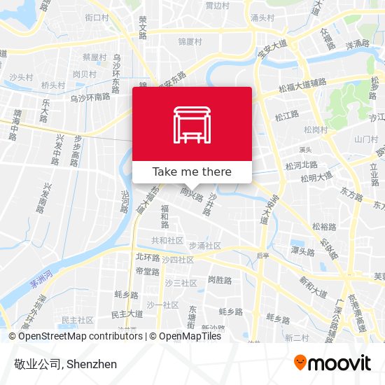 敬业公司 map