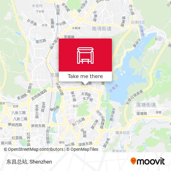 东昌总站 map