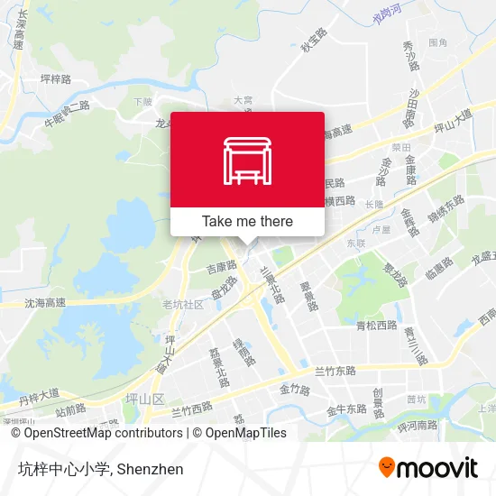 坑梓中心小学 map