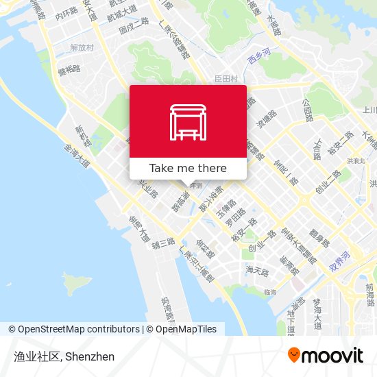 渔业社区 map