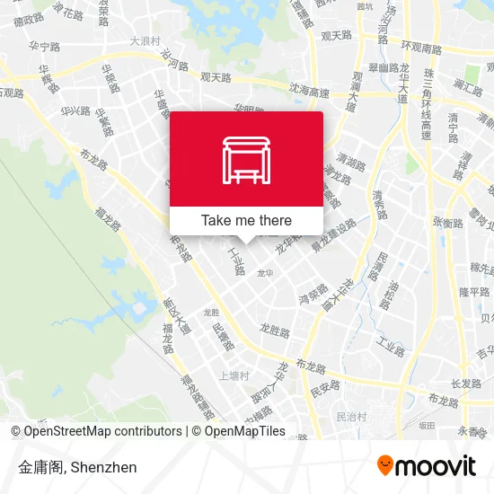 金庸阁 map