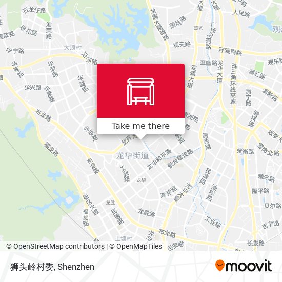 狮头岭村委 map