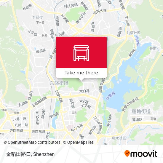 金稻田路口 map