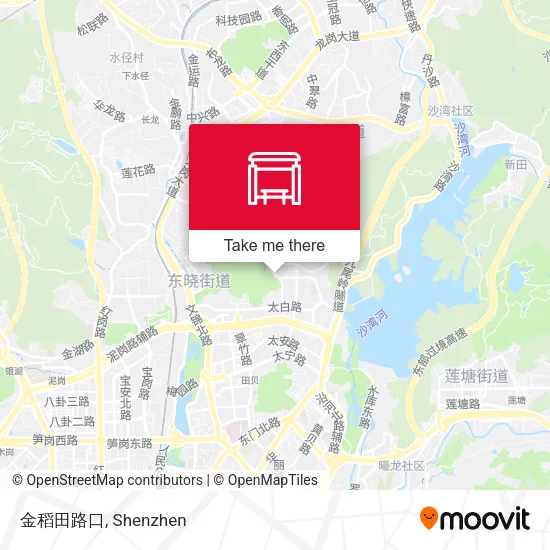 金稻田路口 map
