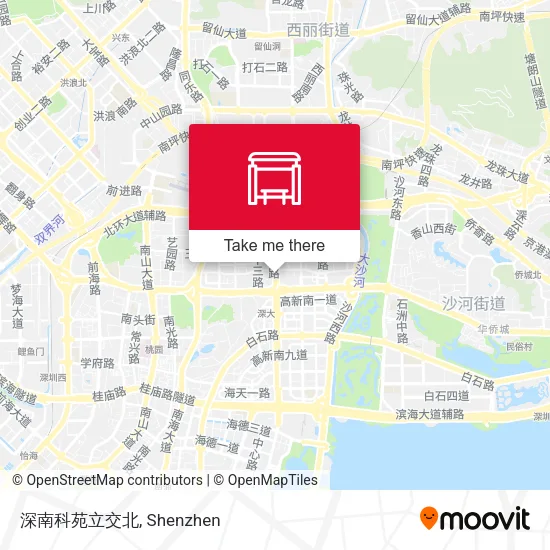 深南科苑立交北 map