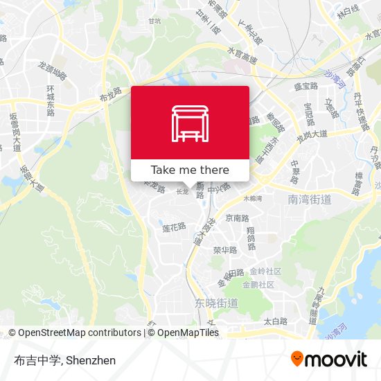 布吉中学 map