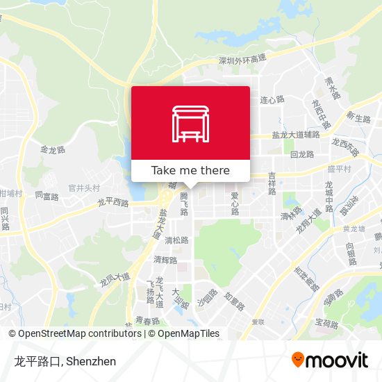 龙平路口 map