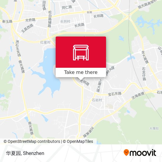 华夏园 map