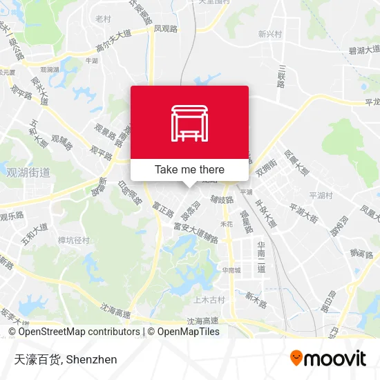 天濠百货 map