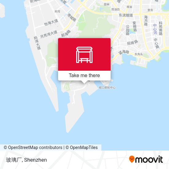 玻璃厂 map