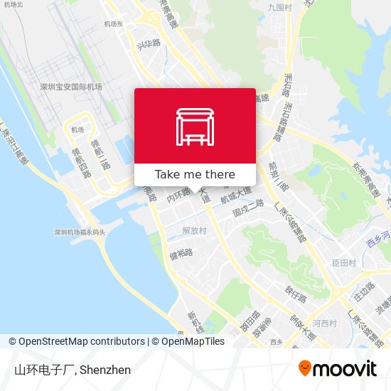 山环电子厂 map