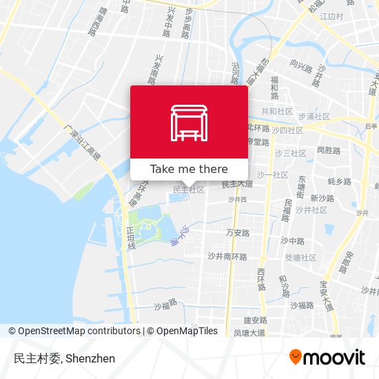 民主村委 map