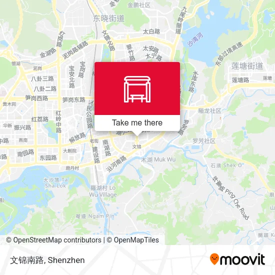 文锦南路 map