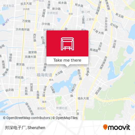 邦深电子厂 map