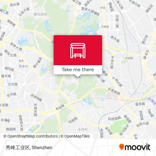 秀峰工业区 map