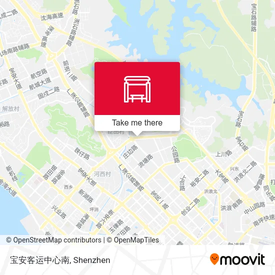 宝安客运中心南 map