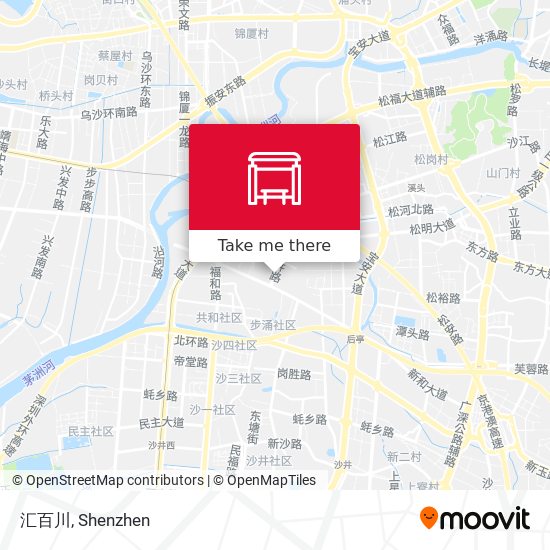 汇百川 map