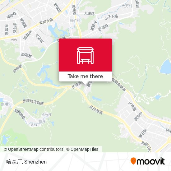 哈森厂 map
