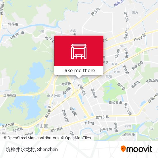 坑梓井水龙村 map