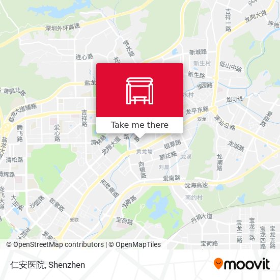 仁安医院 map