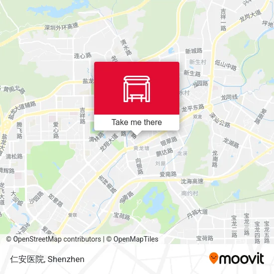 仁安医院 map