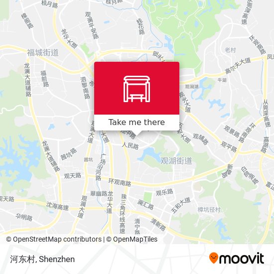 河东村 map