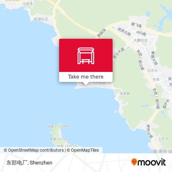 东部电厂 map