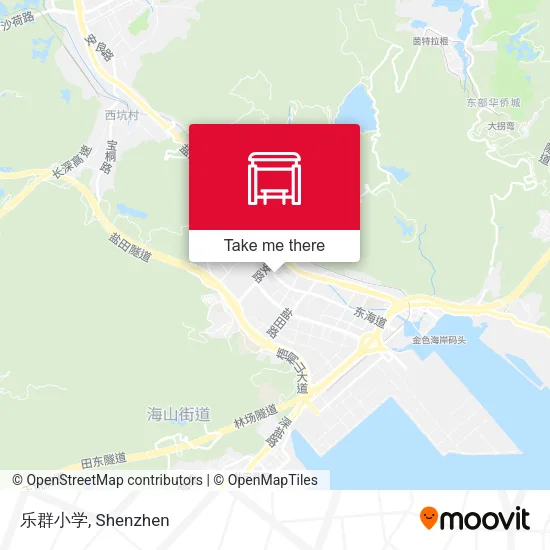 乐群小学 map