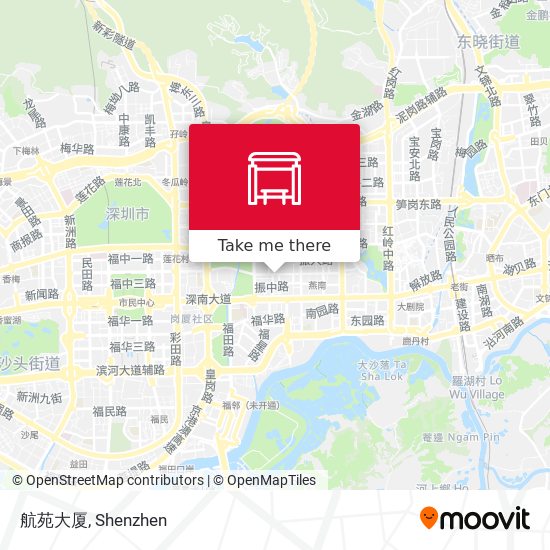 航苑大厦 map