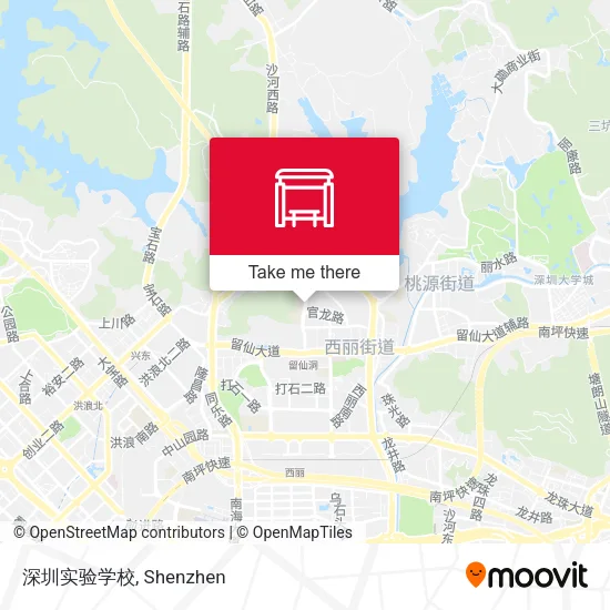深圳实验学校 map