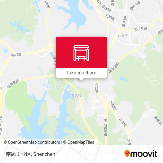 南岗工业区 map
