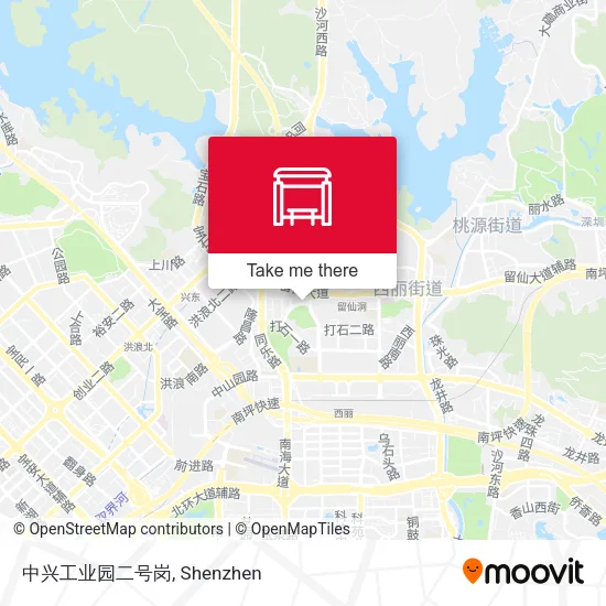 中兴工业园二号岗 map