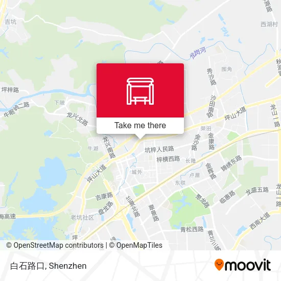 白石路口 map
