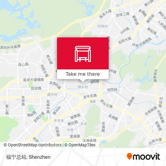 福宁总站 map