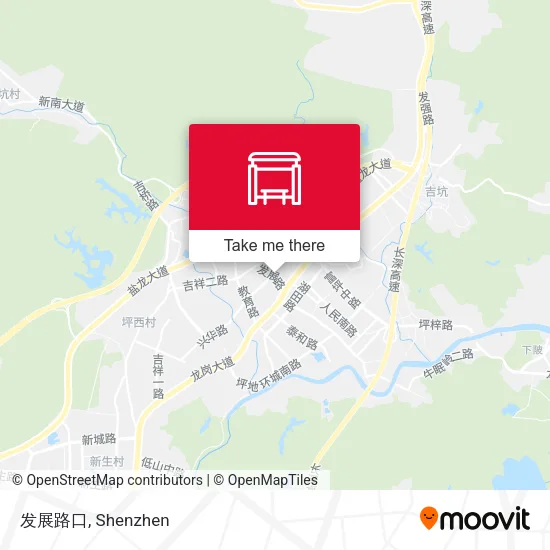 发展路口 map