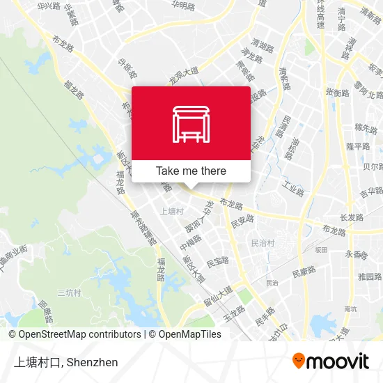 上塘村口 map