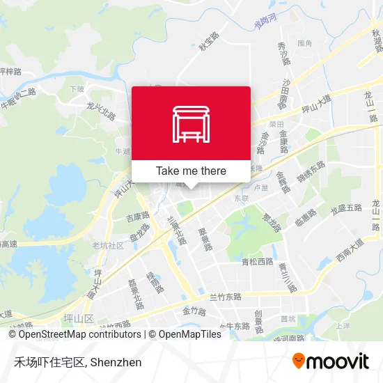 禾场吓住宅区 map