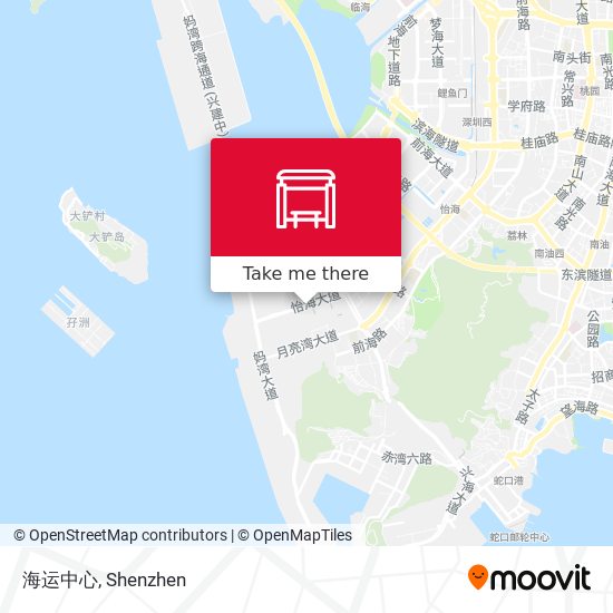 海运中心 map