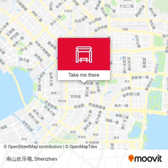 南山欢乐颂 map