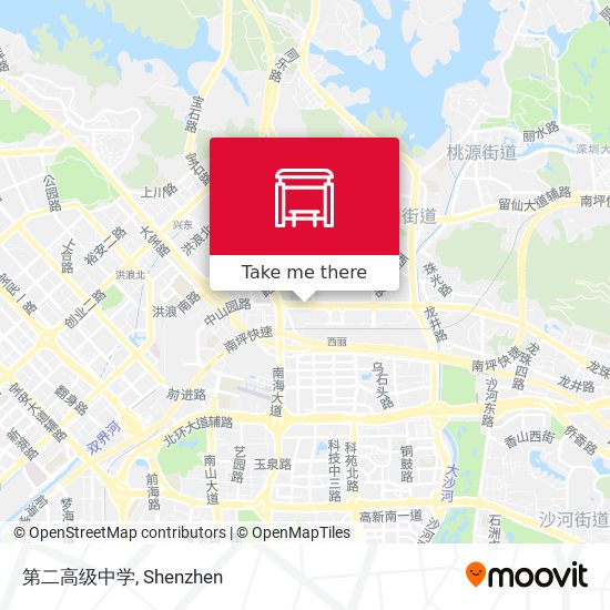 第二高级中学 map