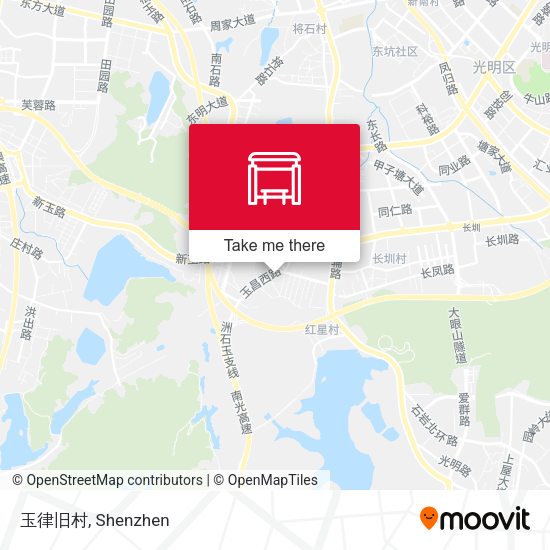 玉律旧村 map
