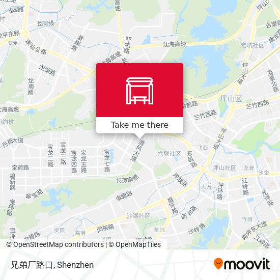 兄弟厂路口 map