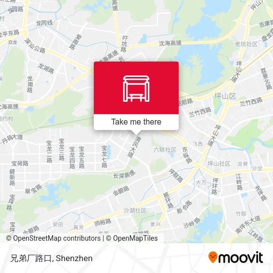 兄弟厂路口 map