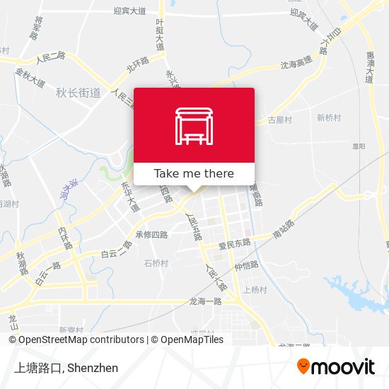 上塘路口 map