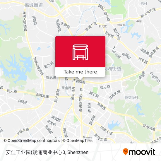 安佳工业园 map