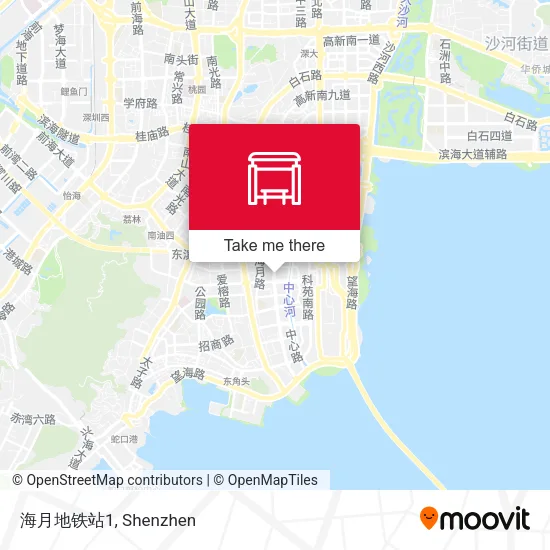 海月地铁站1 map